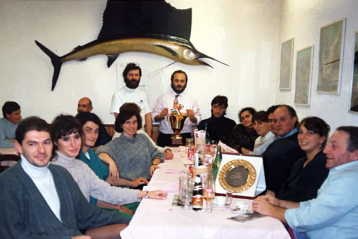 la storia al Pesce Vela