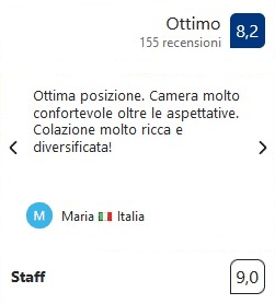 Recensione BeB Al Pesce Vela